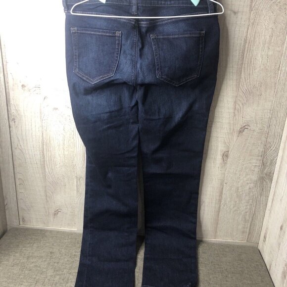 Womens Amazon Essentials Straight Denim Blue Jeans Size 12 Long - Picture 3 of 5